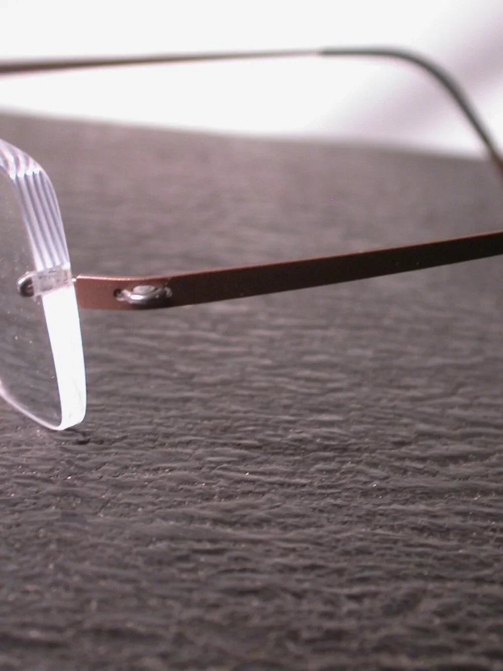 Lindberg Strip Bronze Spirit Titanium Modern Eyeglasses Frames Made in Denmark